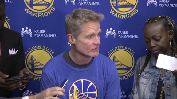 Steve Kerr says he's not planning to coach Game 1 of Finals - ABC30 Fresno