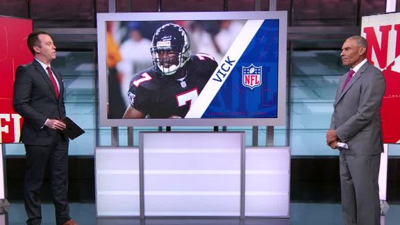 Atlanta Falcons honor Michael Vick, Roddy White - ESPN