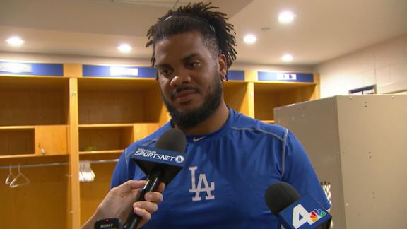 Kenley Jansen forcing Braves fan to melt down is epic theatre for Dodgers  fans