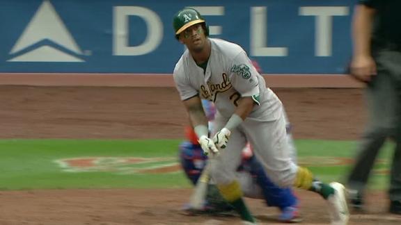 Khris Davis - Oakland Athletics Designated Hitter - ESPN