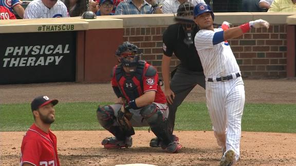 Contreras homers off Lester as Cubs beat Nationals 7-3