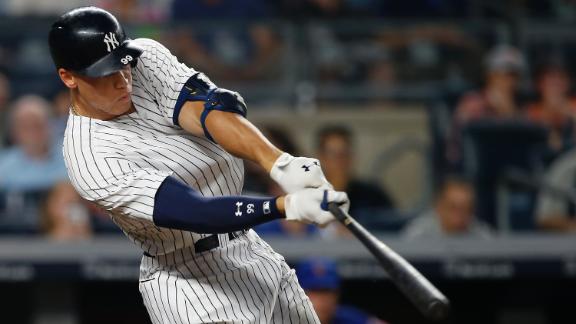Aaron Judge hits 40th home run before end of July
