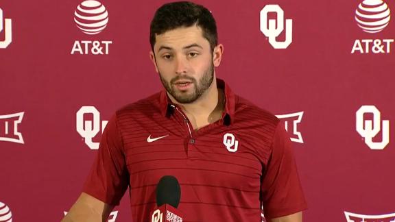 Baker Mayfield has no remorse for planting flag at Ohio State