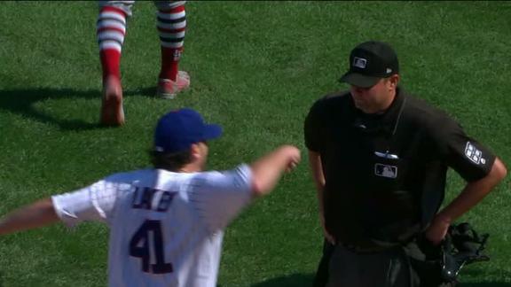 John Lackey, Willson Contreras of Chicago Cubs ejected in St. Louis  Cardinals game - ESPN