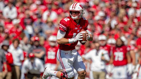 College Football Scores: Brigham Young Upsets No. 6 Wisconsin - The New  York Times