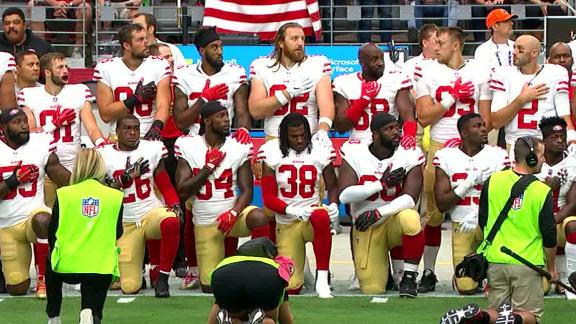 In First Chance To Respond To Anthem Comments 49ers Display Show O Abc7 San Francisco