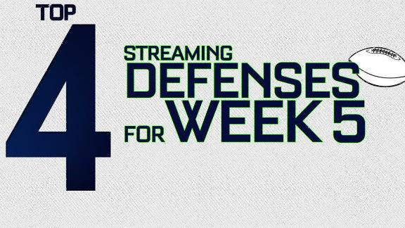 Best defenses to stream in Week 5 - ESPN Video