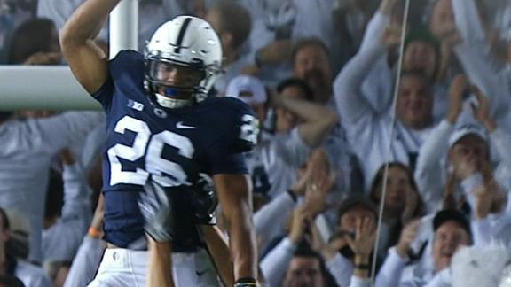 Penn State's Trace McSorley, Saquon Barkley run over Michigan in 42-13  victory