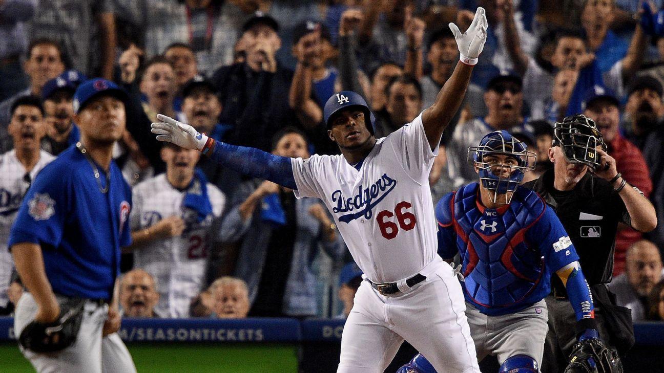 Yasiel Puig's journey from demotion to World Series - ABC30 Fresno