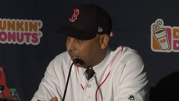 Boston Red Sox introduce Alex Cora as manager - ESPN