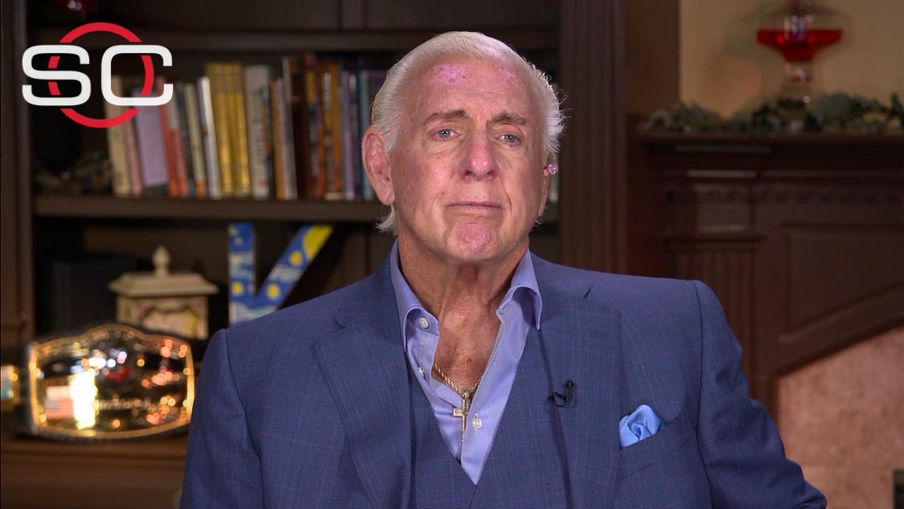 Flair gets emotional talking about daughter
