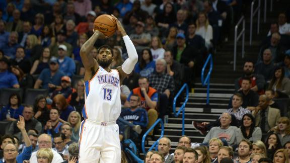 Paul George Leads Thunder To First Win Over Western Conference Agai ...