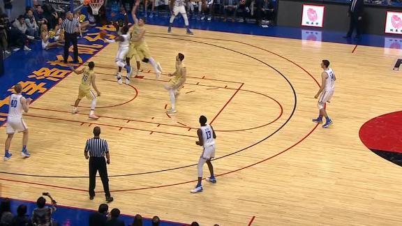 No 21 Ucla Survives To Beat Georgia Tech 63 60 Abc7 Com