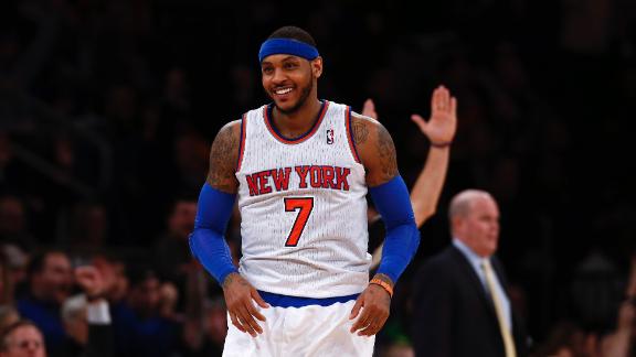 Carmelo Anthony says he'd like finish career with Trail Blazers - ESPN