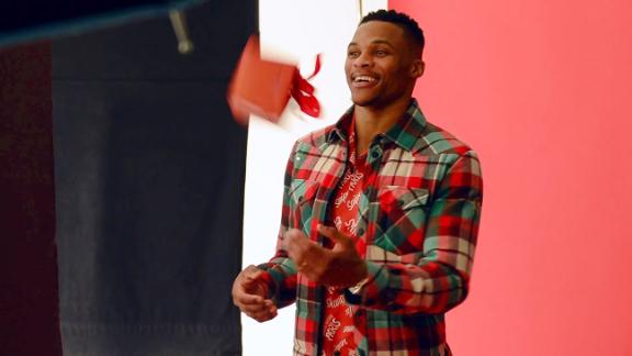 Surf Style - Russell Westbrook in his Christmas finest via