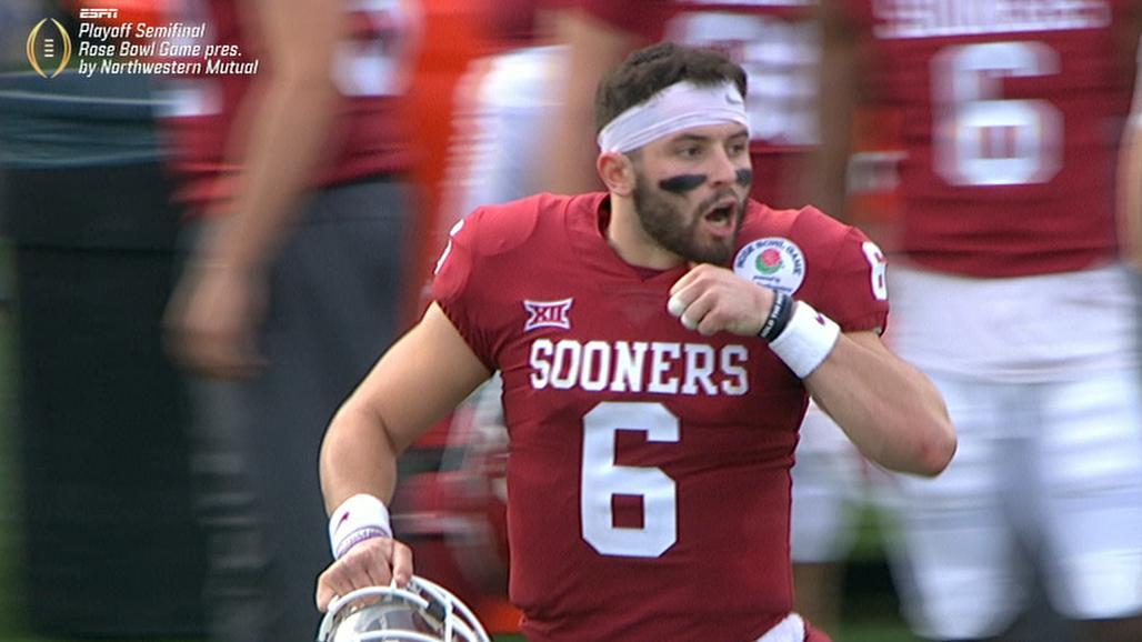 Mayfield rubs it in after Georgia's missed FG - ESPN Video