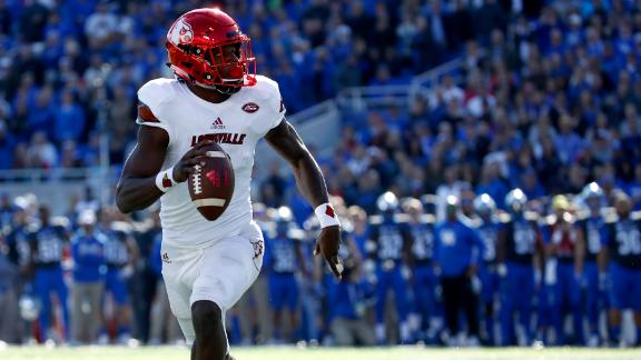 Louisville's Lamar Jackson Declares for 2018 NFL Draft