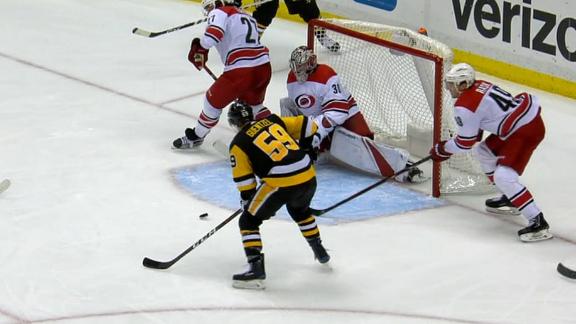 Dea scores 1st NHL goal, Penguins beat Hurricanes, 3-1 - ABC11 Raleigh