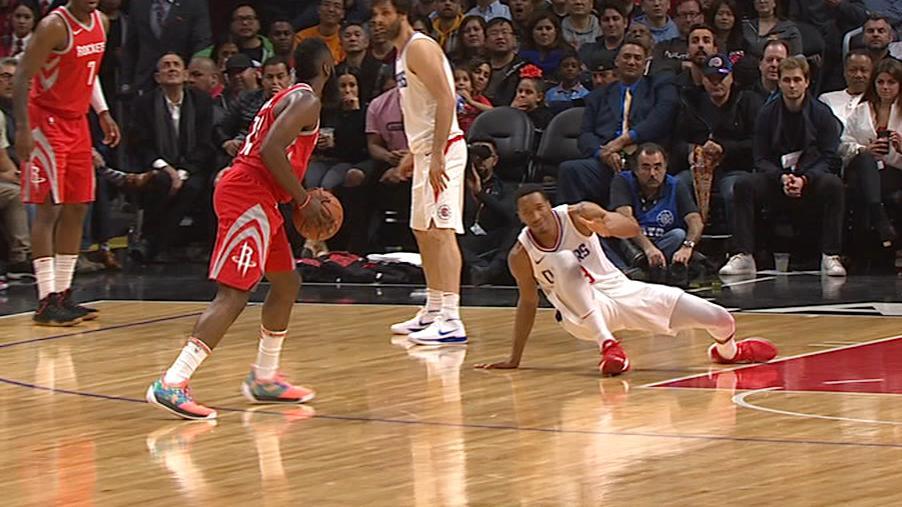A Tiny Oral History The Viral James Harden Crossover Abc7 Los