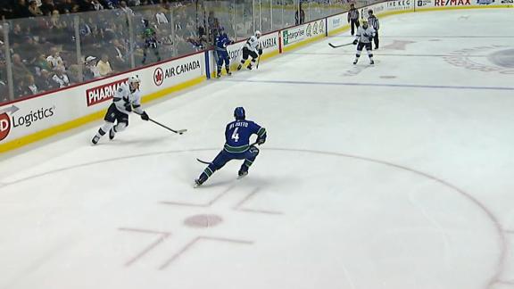 Meier scores winner as Sharks beat Canucks 5-3 - ABC7 San ...