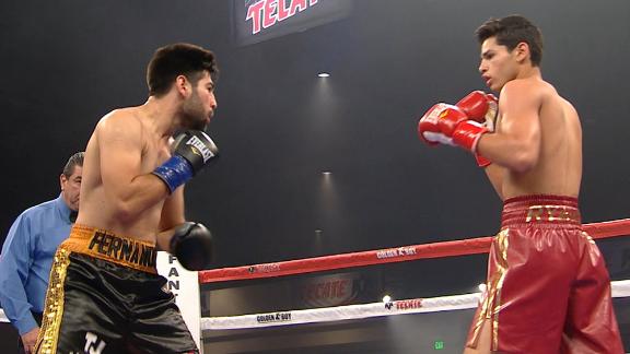 Ryan Garcia knocks out Fernando Vargas in first round in Indio, California