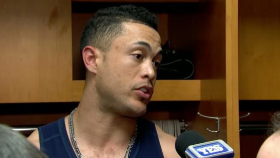 Stanton Says Don T Hit Me With Our History Espn Video Espn