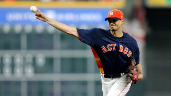 Astros' sweep of Angels tainted by Charlie Morton's departure