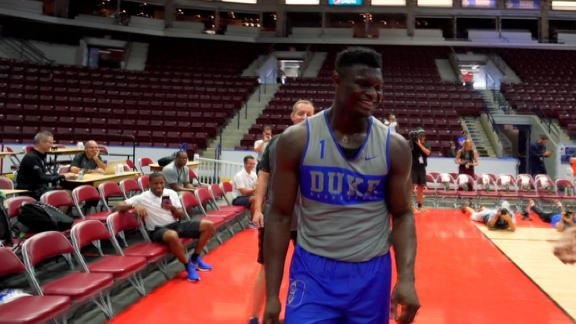 Zion becoming the face of Duke basketball