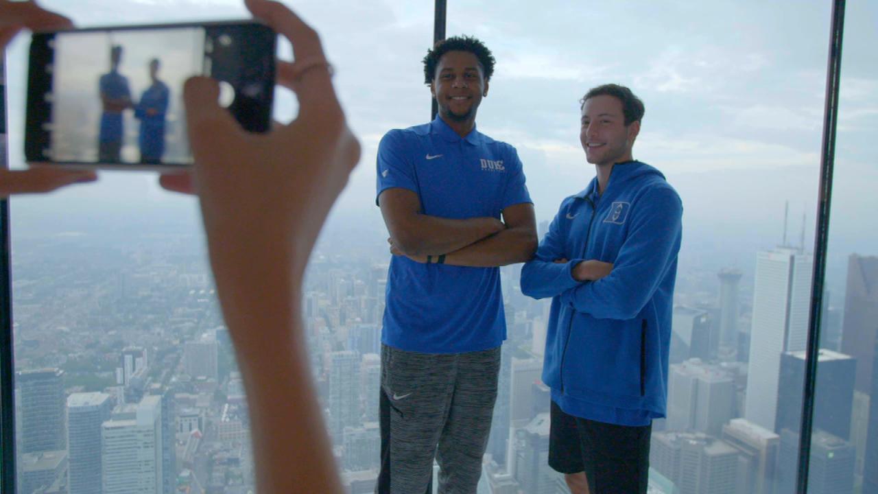 Duke takes team building to the next level at CN Tower