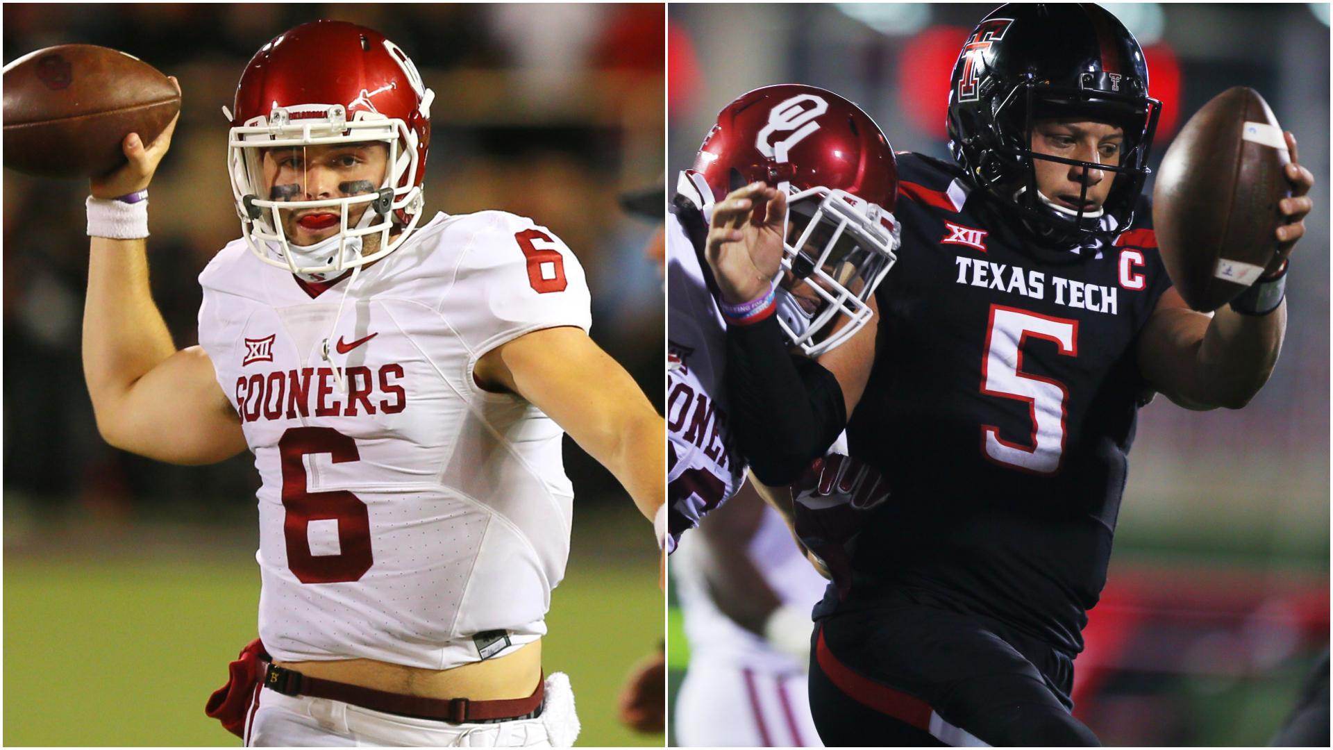 Baker Mayfield and Patrick Mahomes' record-shattering 2016