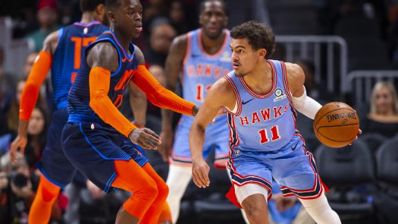 trae young stats against hornets