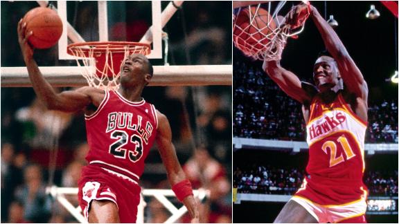 Jordan vs. Wilkins: 1988 NBA slam dunk showdown
