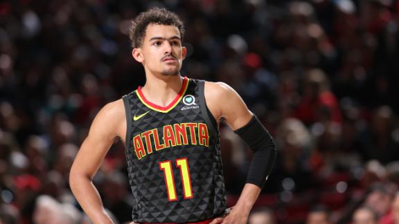 trae young stats last game