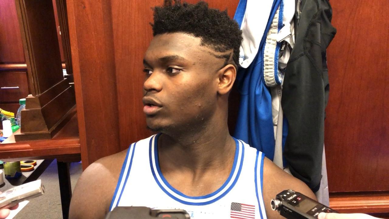 Zion: 'It would be dope to play with K.D. and Kyrie'