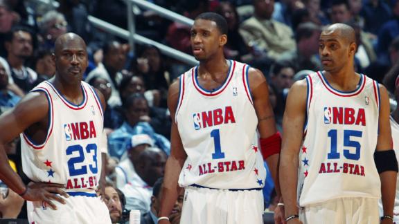 Carter shares MJ 2003 All-Star Game moment, sends birthday wish