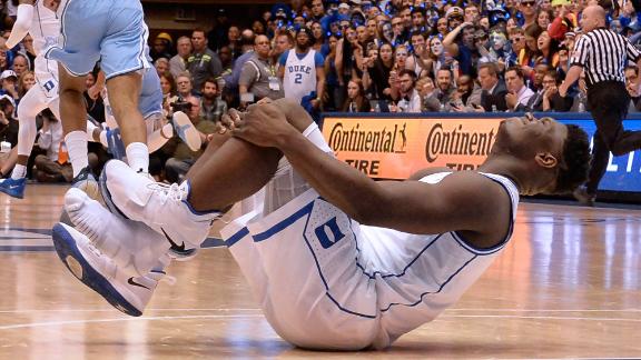 Krzyzewski: There's no rush for Zion to come back