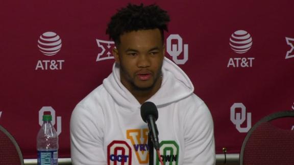 Kyler Murray says telling Oakland Athletics that he's committed to playing  in NFL 'was tough' - ESPN