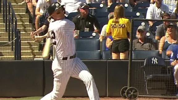 Tulo cranks homer on first Yankees at-bat