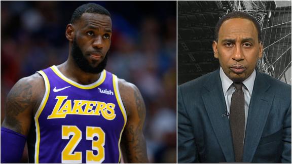 Stephen A. not foreseeing a title, big free agent for Lakers