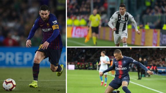 Messi se aleja de Mbappé y Cristiano está afuera del podio