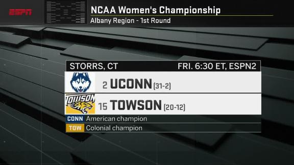 UConn receives No. 2 seed for first time since 2006