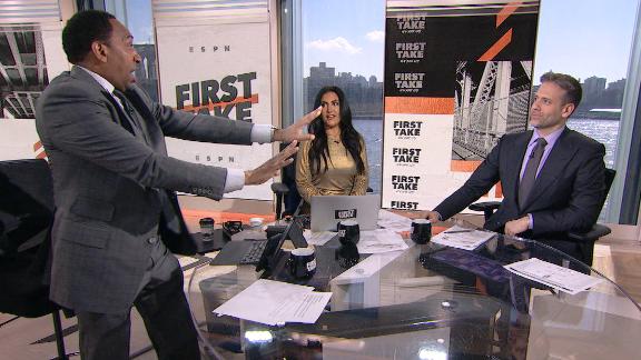 Stephen A. storms off the set after Max's take on Brees