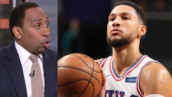Stephen A.: Simmons is costing Sixers a championship