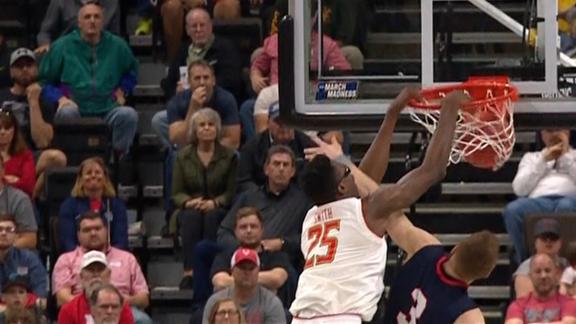 Maryland's Smith obliterates Windler on and-1 poster slam