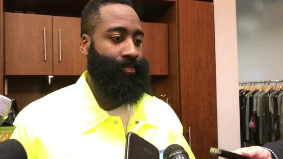 Harden's goal ahead of 61-point night was to be 'aggressive'