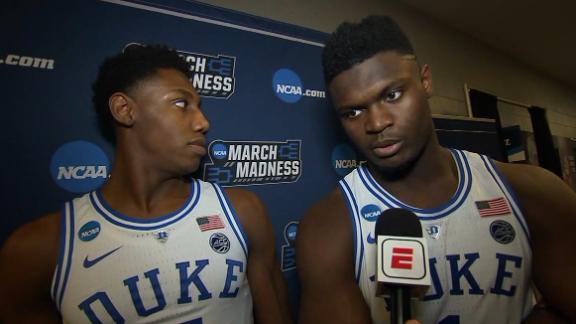 Zion: Duke doesn't want any 'what ifs' at end of tourney