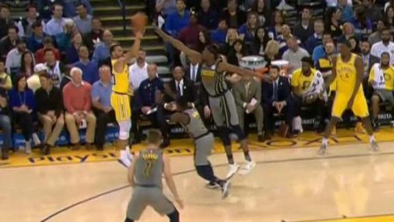 Curry bottoms 3 at the end of the third