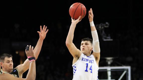 Herro buries straightaway triple for Kentucky