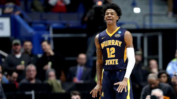 Morant puts up big 1st half in loss to FSU