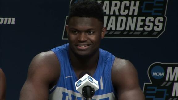 Zion focused on helping Duke win, not dunking on Fall